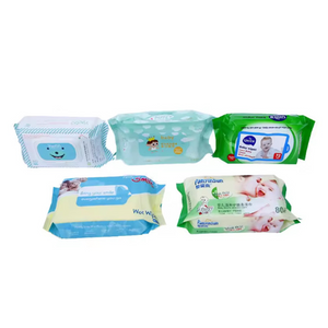 Le coton perlé jetable contient 99,9 % de lingettes pour bébé à base d'eau, 80 feuilles, un paquet de lingettes humides.